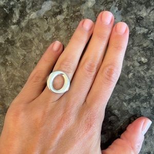 Tiffany Elsa Peretti sterling silver ring